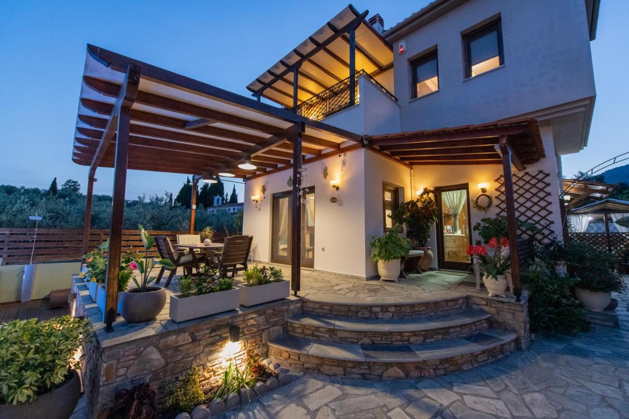 Villa Filyra Kato Gatzea Bagian luar foto