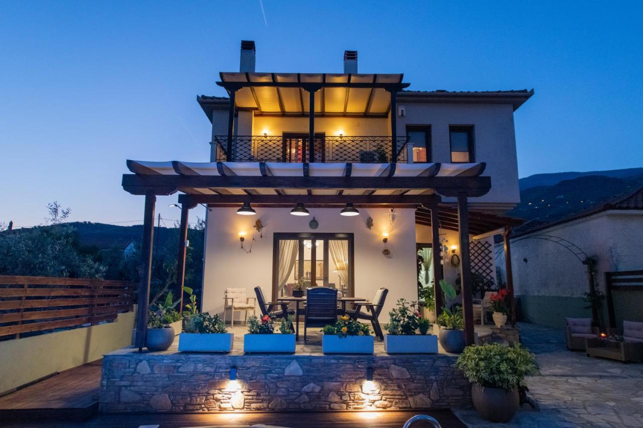 Villa Filyra Kato Gatzea Bagian luar foto
