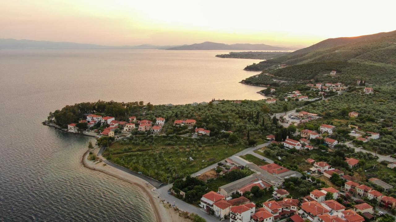 Villa Filyra Kato Gatzea Bagian luar foto