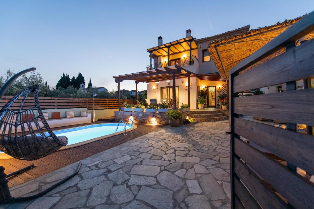 Villa Filyra Kato Gatzea Bagian luar foto