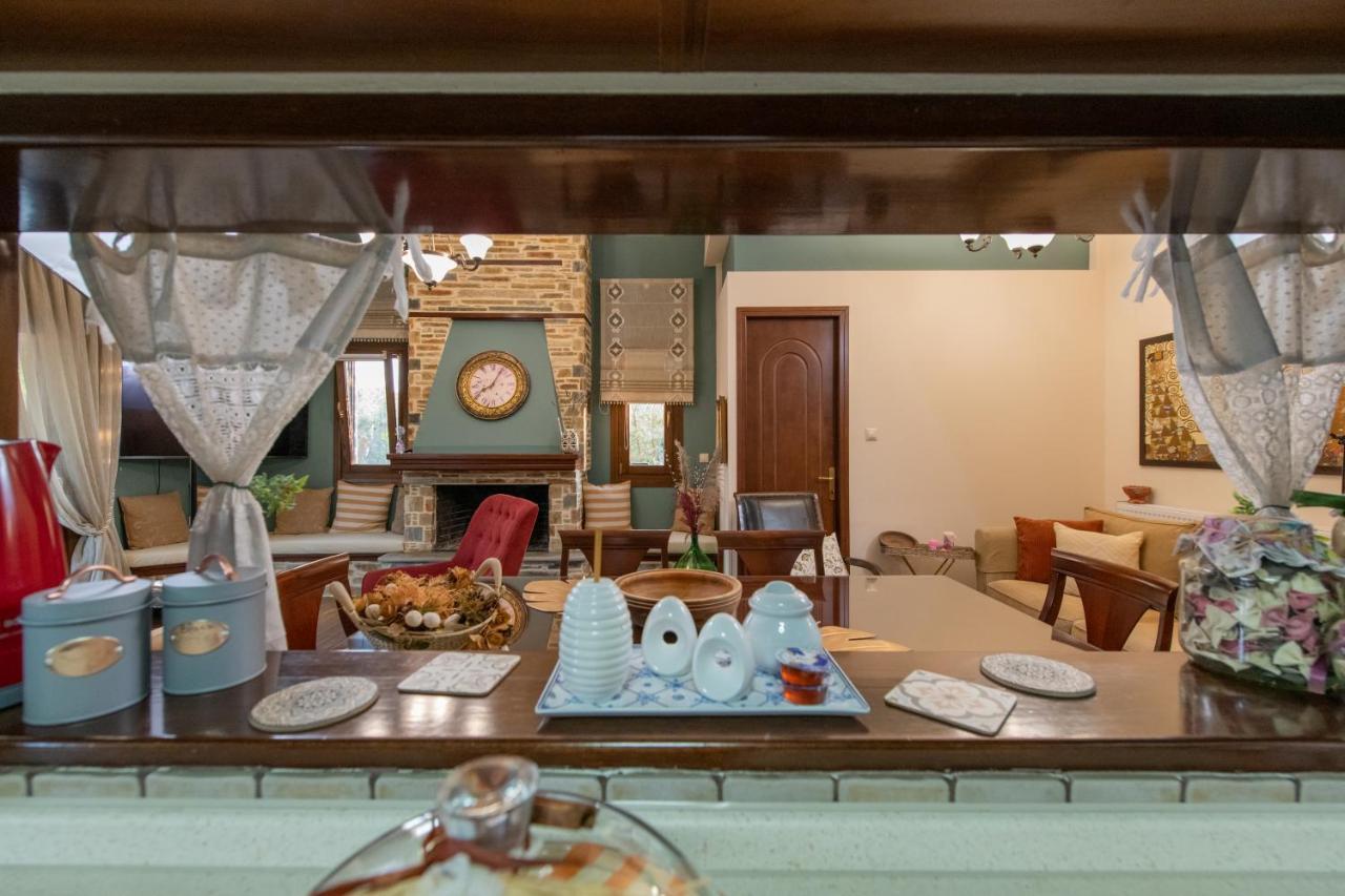 Villa Filyra Kato Gatzea Bagian luar foto